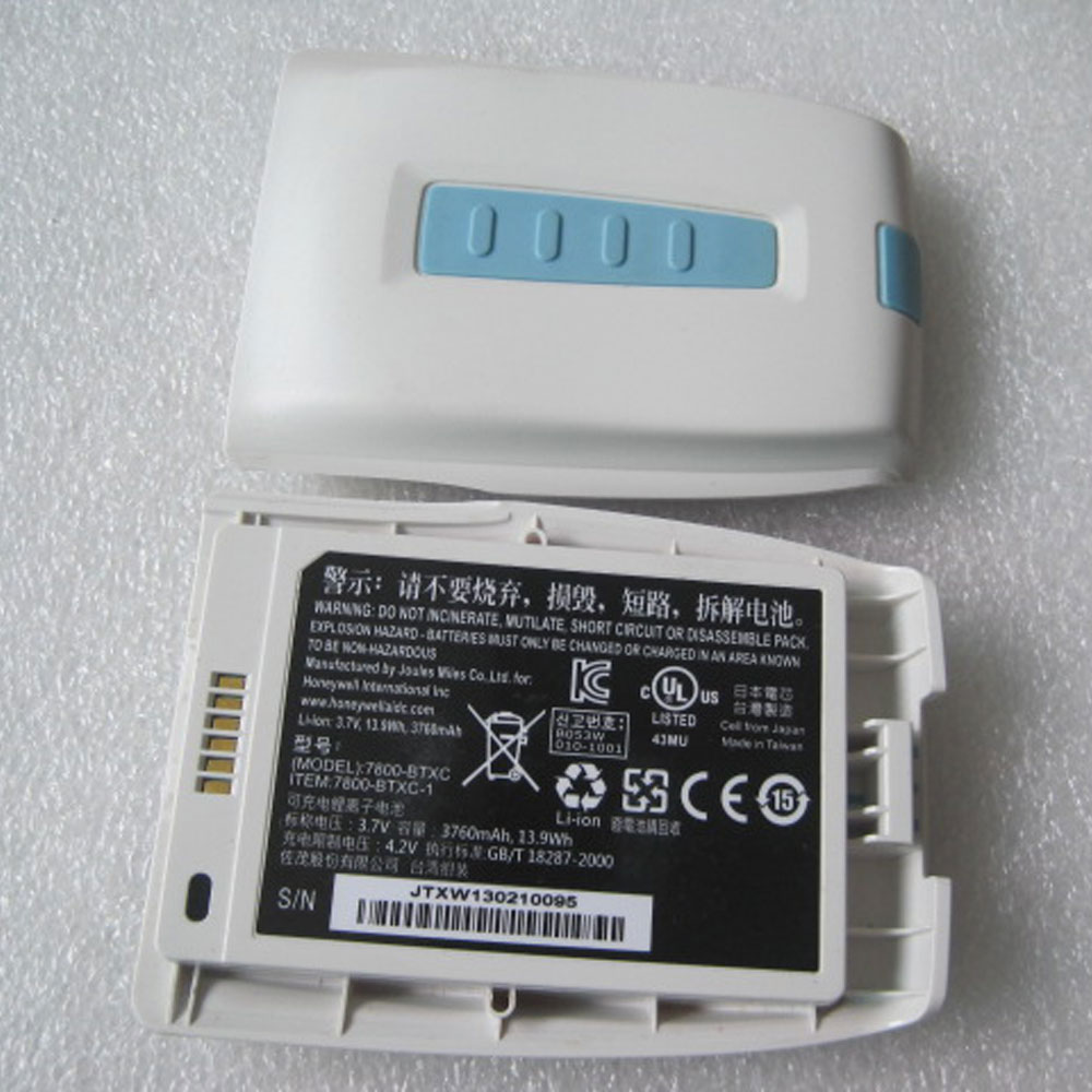 Batterie pour HONEYWELL 7800-BTXC