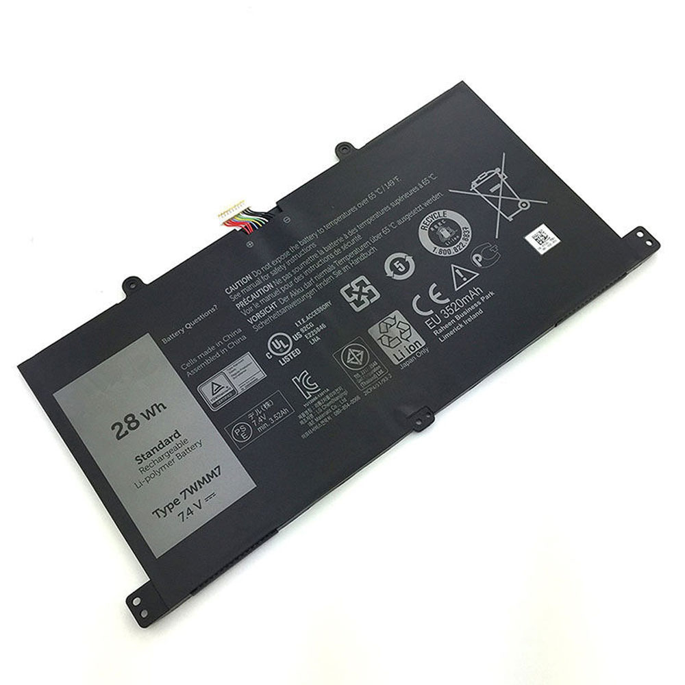 Batterie pour Dell Venue 11 Pro Keyboard Dock D1R74 CFC6C D1R74