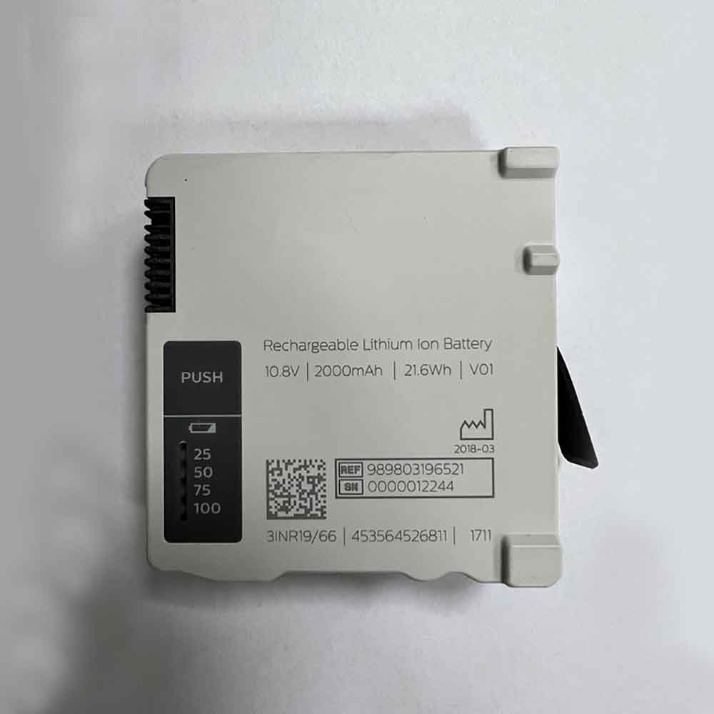 Batterie pour Philips IntelliVue MX100 X3 Patient Monitor