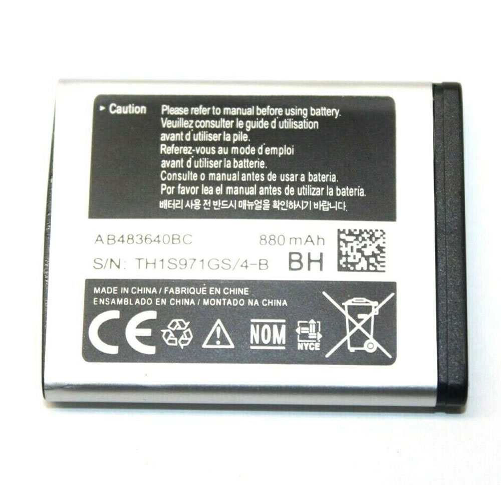 Batterie pour SAMSUNG AB483640BC