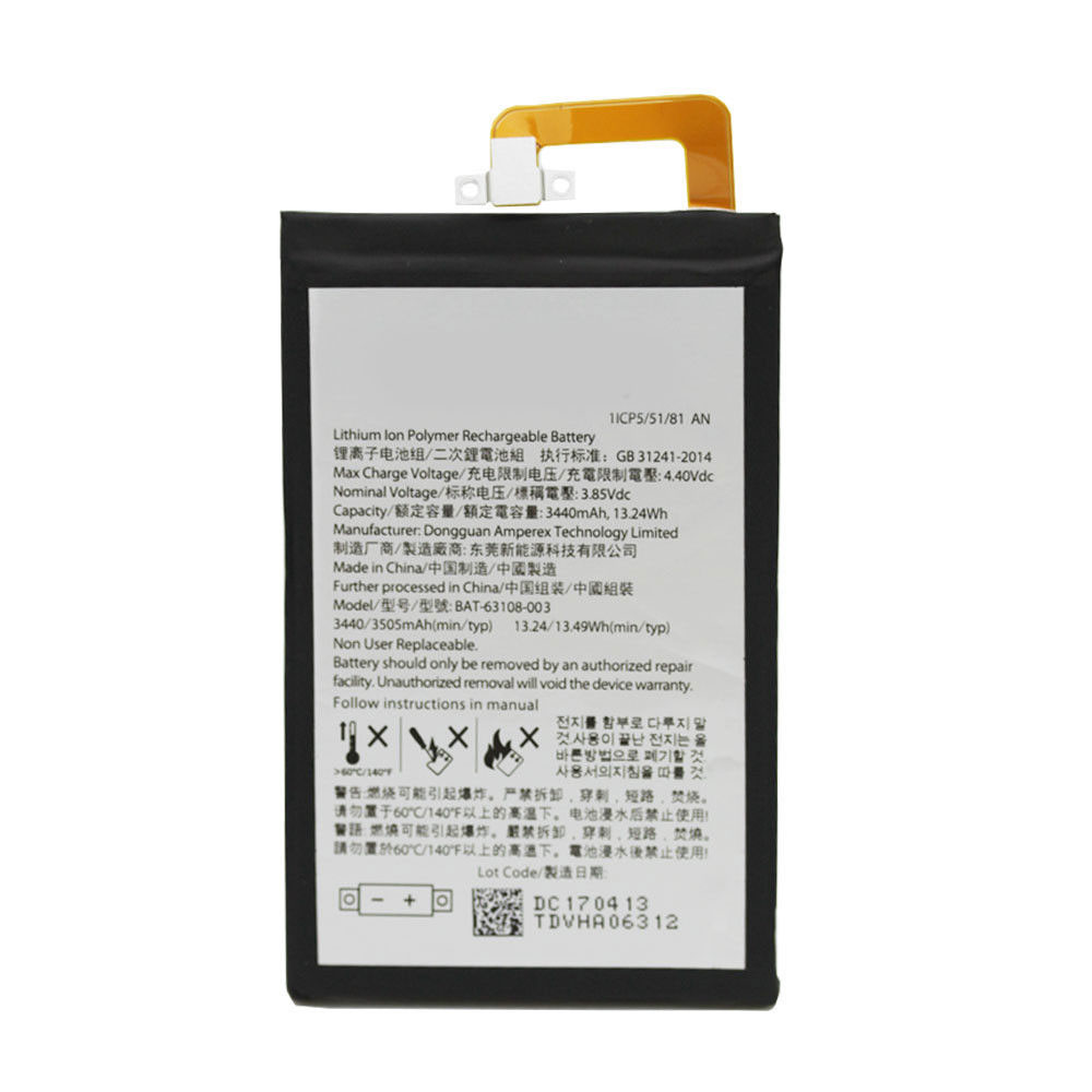 Batterie pour Blackberry Keyone DTEK70 DK70