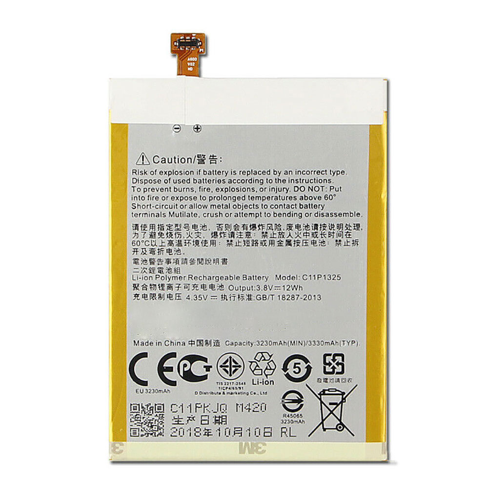 Batterie pour ASUS ZenFone 6 Z6 A600CG T00G A601CG