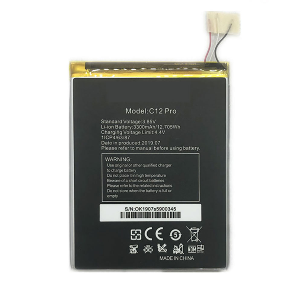 C12PRO pc batteria