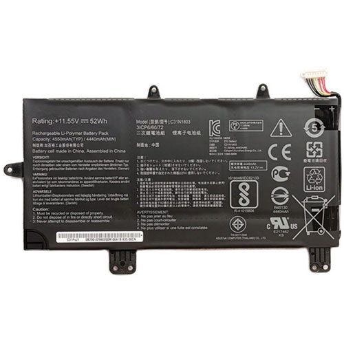 Batterie pour Asus ZenBook Pro 14 UX480 UX480FD UX450FD series