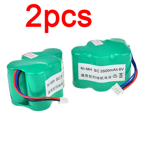 Batterie pour ECOVACS 2pcs Ecovacs CR631 CR620 CR630 CR650 CR660 CR680