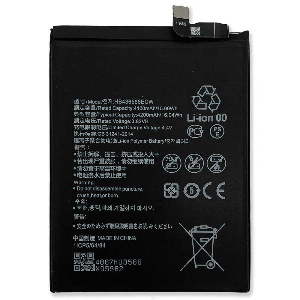 Batterie pour Huawei Mate30 Mate 30 V30 Nova6 Nova6 SE