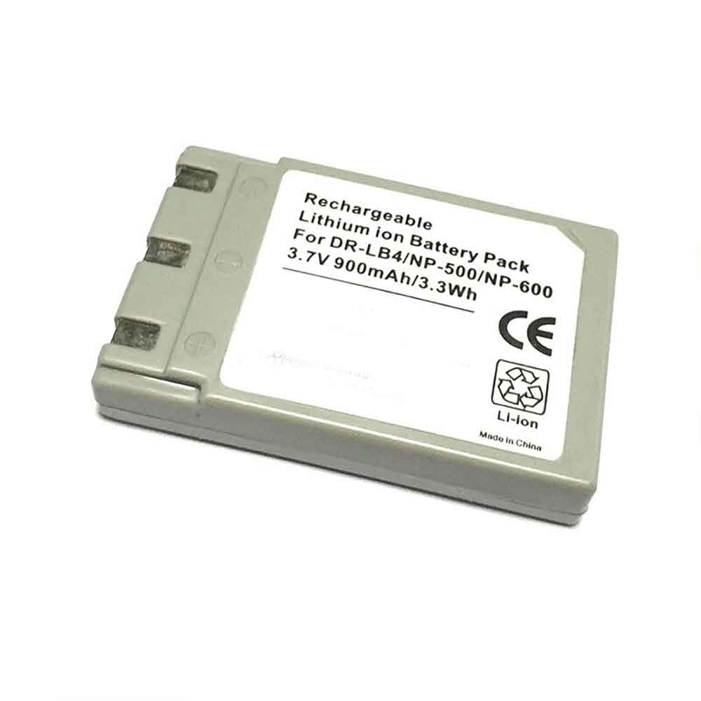 Batterie pour MINOLTA DR-LB4/NP-500/NP-600