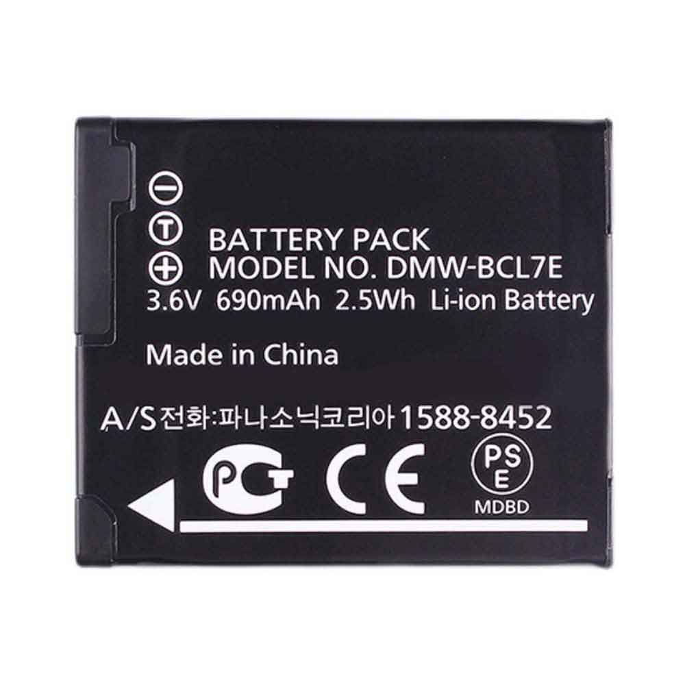 Batterie pour PANASONIC DMW-BCL7E