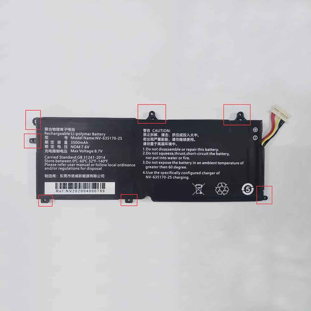 Batterie pour Chuwi Minibook 8 CWI519 CWI526