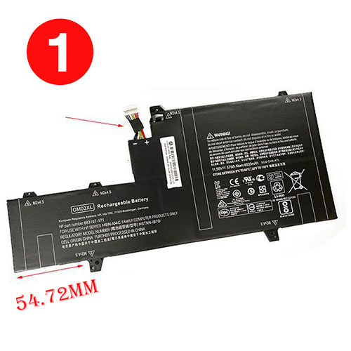 Batterie pour HP HSTNN-IB7O