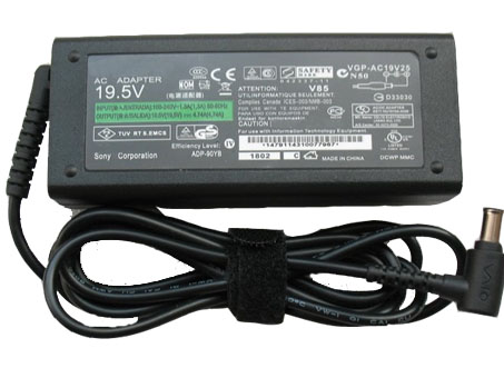 Batterie pour 100-240V 50-60Hz(for worldwide use) 19.5V ~ 4.7A 90W Sony VAIO VGN