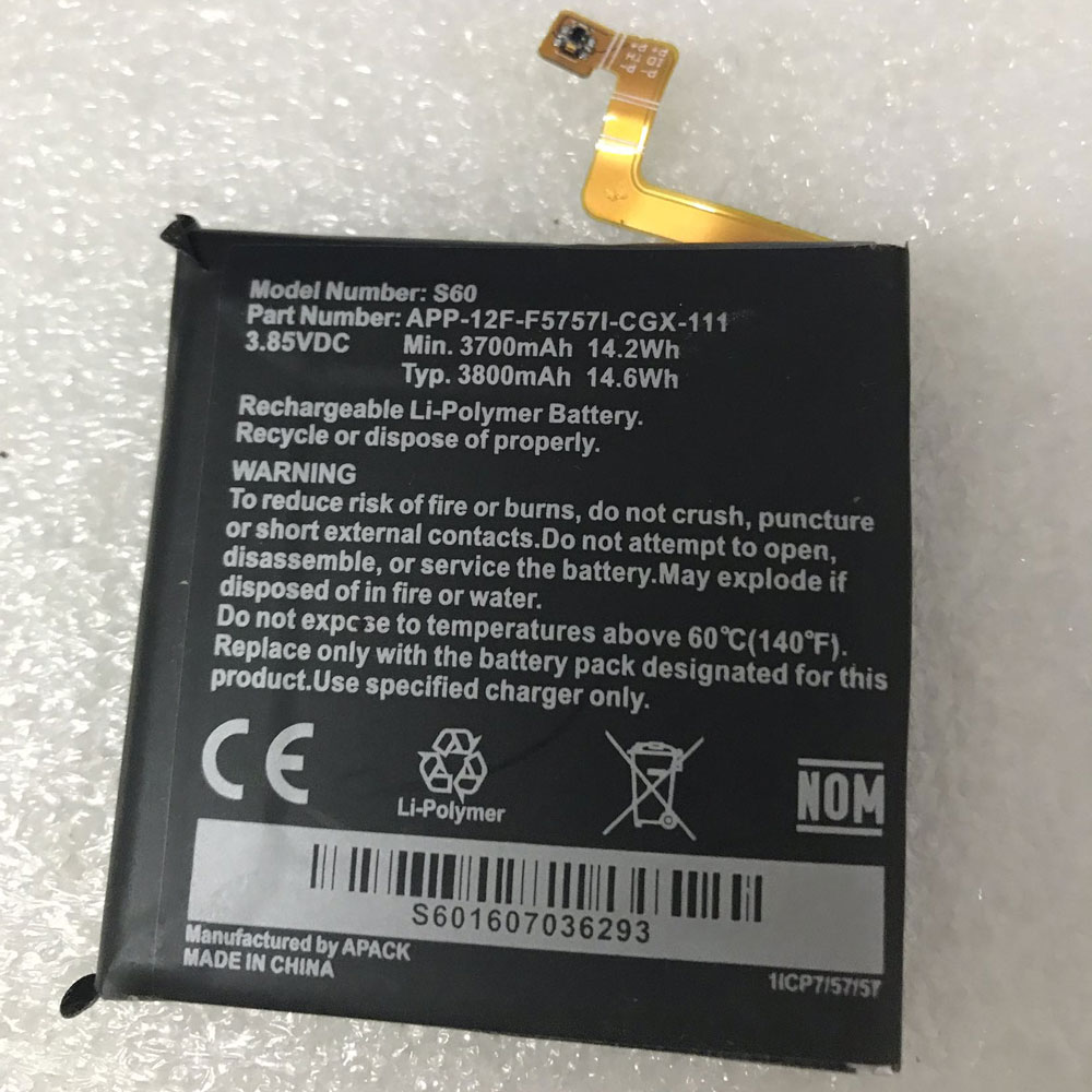 Batterie pour CAT APP-12F-F5757I-CGX-111