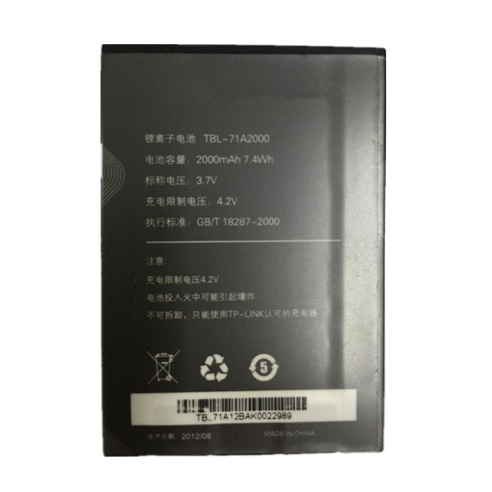 Batterie pour TP-LINK TBL-71A2000