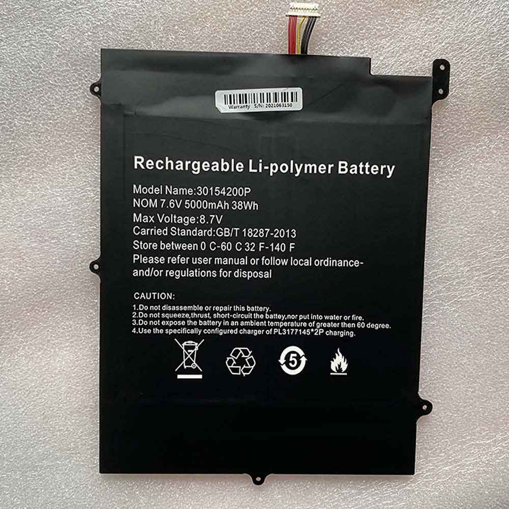 Batterie pour TECLAST 30154200P