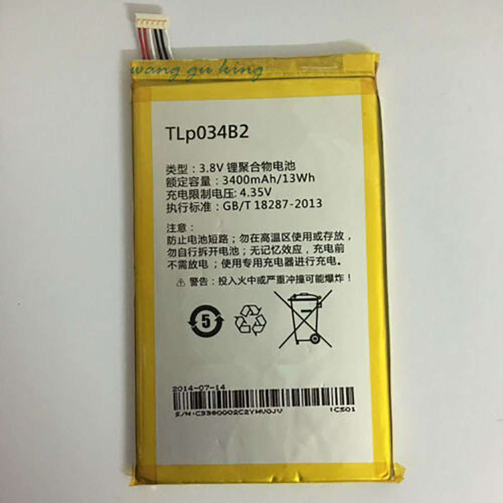 Batterie pour ALCATEL TLP034B2
