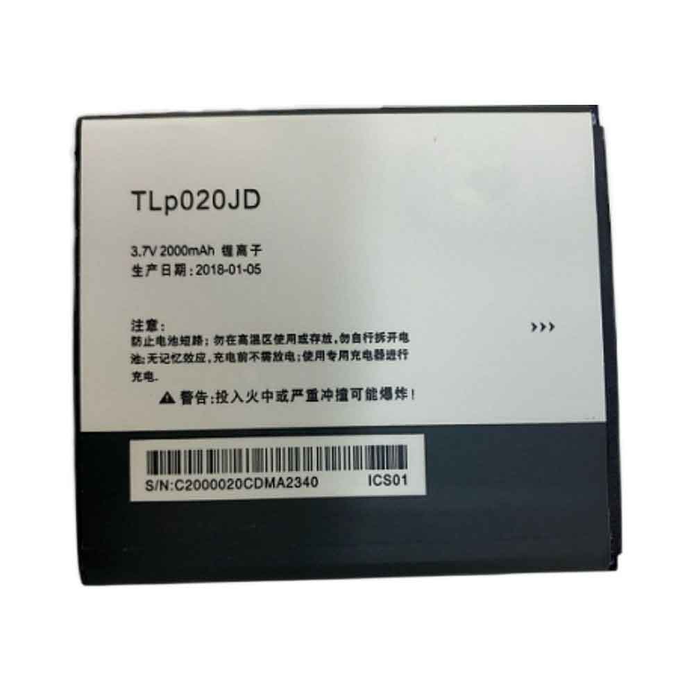 Batterie pour TCL TLp020JD