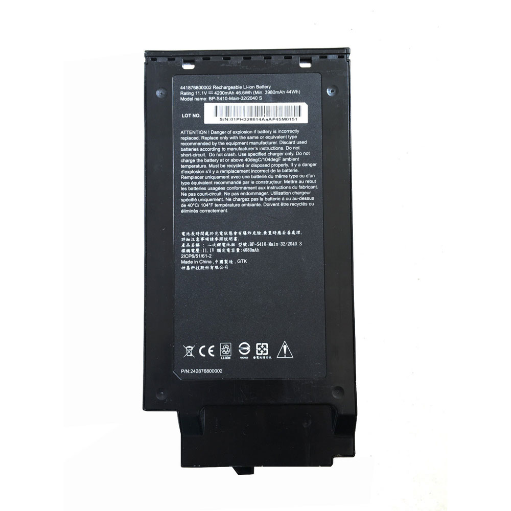 Batterie pour GETAC BP-S410-Main-32/2040